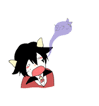 黒ヤギさん、白ヤギさん（個別スタンプ：35）