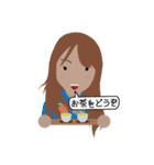 カラフルクローバーの1日（個別スタンプ：14）
