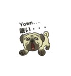 Puggy Pug Maruu（個別スタンプ：9）