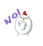 ニワトリ「ワシ」くん（個別スタンプ：8）