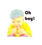 Yellow Boy The Playful（個別スタンプ：1）