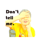 Yellow Boy The Playful（個別スタンプ：3）