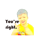 Yellow Boy The Playful（個別スタンプ：23）