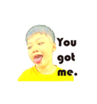 Yellow Boy The Playful（個別スタンプ：34）