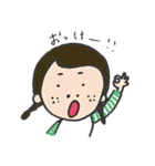 みつあみちゃんの日常（個別スタンプ：2）