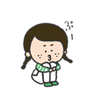 みつあみちゃんの日常（個別スタンプ：16）