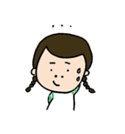 みつあみちゃんの日常（個別スタンプ：23）
