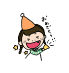 みつあみちゃんの日常（個別スタンプ：27）