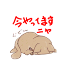シニカルなネコたち（個別スタンプ：5）