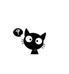 Black Cat Animated（個別スタンプ：16）