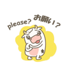 Kawaii Cow（個別スタンプ：20）