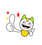 Lemon Cat + Blue Cat（個別スタンプ：2）