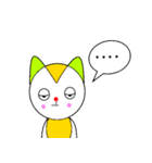 Lemon Cat + Blue Cat（個別スタンプ：17）