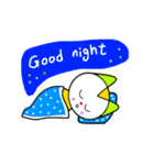 Lemon Cat + Blue Cat（個別スタンプ：21）