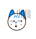Lemon Cat + Blue Cat（個別スタンプ：27）