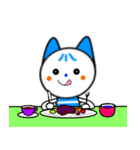 Lemon Cat + Blue Cat（個別スタンプ：36）