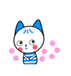 Lemon Cat + Blue Cat（個別スタンプ：37）