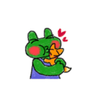 かわいかわず（個別スタンプ：4）