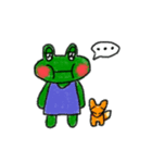 かわいかわず（個別スタンプ：7）