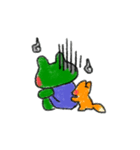 かわいかわず（個別スタンプ：10）