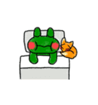 かわいかわず（個別スタンプ：11）