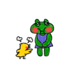 かわいかわず（個別スタンプ：14）