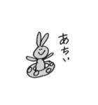 福岡弁のうさぎさんとかめさん（個別スタンプ：37）