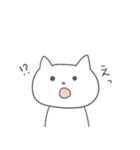 しろねこ会話（個別スタンプ：12）