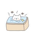 しろねこ会話（個別スタンプ：38）