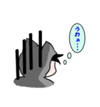 猫パーカーのねこすけ（個別スタンプ：4）