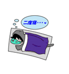 猫パーカーのねこすけ（個別スタンプ：9）