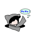 猫パーカーのねこすけ（個別スタンプ：30）