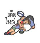 Rugby football team（個別スタンプ：9）