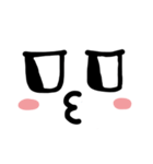 La La Rabbit Family face（個別スタンプ：4）