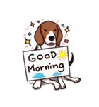 Sticky Beagle（個別スタンプ：10）