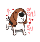 Sticky Beagle（個別スタンプ：33）
