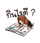 Sticky Beagle（個別スタンプ：37）