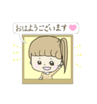 ガ-ルズスタンプ Vol.1 敬語（個別スタンプ：21）