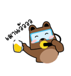 SCUBA BEAR THAI（個別スタンプ：10）