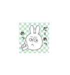 充血しがちなうさぎ（個別スタンプ：6）