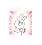 充血しがちなうさぎ（個別スタンプ：9）