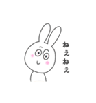 充血しがちなうさぎ（個別スタンプ：15）