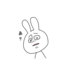 充血しがちなうさぎ（個別スタンプ：34）