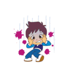 Boy's daily movement（個別スタンプ：20）