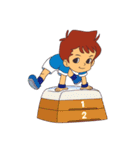 Boy's daily movement（個別スタンプ：22）