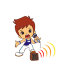 Boy's daily movement（個別スタンプ：27）