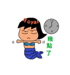 Mermaid Royal~stay-at-home-mom（個別スタンプ：34）