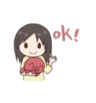 Diko octopus and her partner（個別スタンプ：8）