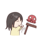 Diko octopus and her partner（個別スタンプ：22）
