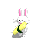 The rabbit baby rabbit 1（個別スタンプ：10）